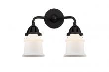 Innovations Lighting 288-2W-BK-G181S-LED - Canton - 2 Light - 13 inch - Matte Black - Bath Vanity Light