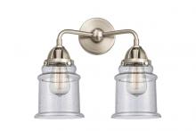 Innovations Lighting 288-2W-SN-G184-LED - Canton - 2 Light - 14 inch - Brushed Satin Nickel - Bath Vanity Light