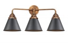  288-3W-AC-M13-BK - Appalachian - 3 Light - 26 inch - Antique Copper - Bath Vanity Light