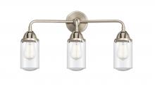  288-3W-SN-G314 - Dover - 3 Light - 23 inch - Brushed Satin Nickel - Bath Vanity Light