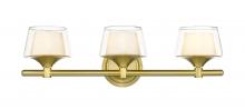 Innovations Lighting 311-3W-SG-CLW - Laguna - 3 Light - 24 inch - Satin Gold - Bath Vanity Light