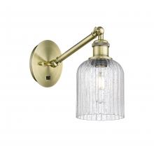  317-1W-AB-G559-5SDY - Bridal Veil - 1 Light - 5 inch - Antique Brass - Sconce