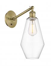 Innovations Lighting 317-1W-AB-G652-7-LED - Cindyrella - 1 Light - 7 inch - Antique Brass - Sconce