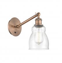  317-1W-AC-G394 - Ellery - 1 Light - 5 inch - Antique Copper - Sconce