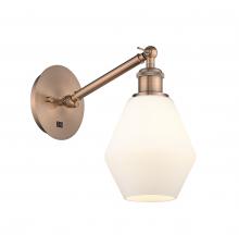  317-1W-AC-G651-6 - Cindyrella - 1 Light - 6 inch - Antique Copper - Sconce