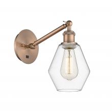  317-1W-AC-G652-6 - Cindyrella - 1 Light - 6 inch - Antique Copper - Sconce