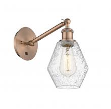  317-1W-AC-G654-6 - Cindyrella - 1 Light - 6 inch - Antique Copper - Sconce