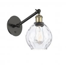  317-1W-BAB-G362 - Waverly - 1 Light - 6 inch - Black Antique Brass - Sconce