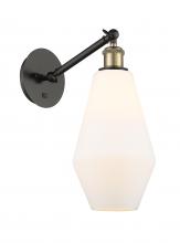  317-1W-BAB-G651-7 - Cindyrella - 1 Light - 7 inch - Black Antique Brass - Sconce