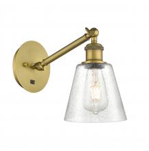  317-1W-BB-G454 - Caton - 1 Light - 5 inch - Brushed Brass - Sconce