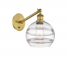  317-1W-BB-G556-8CL - Rochester - 1 Light - 8 inch - Brushed Brass - Sconce