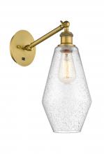  317-1W-BB-G654-7 - Cindyrella - 1 Light - 7 inch - Brushed Brass - Sconce