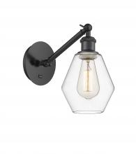  317-1W-BK-G652-6 - Cindyrella - 1 Light - 6 inch - Matte Black - Sconce