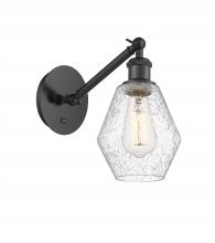  317-1W-BK-G654-6 - Cindyrella - 1 Light - 6 inch - Matte Black - Sconce