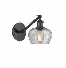  317-1W-BK-G92 - Fenton - 1 Light - 7 inch - Matte Black - Sconce