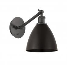 Innovations Lighting 317-1W-OB-MBD-75-OB - Bristol - 1 Light - 8 inch - Oil Rubbed Bronze - Sconce