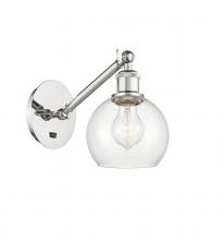  317-1W-PN-G122-6 - Athens - 1 Light - 6 inch - Polished Nickel - Sconce