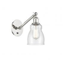 Innovations Lighting 317-1W-PN-G394-LED - Ellery - 1 Light - 5 inch - Polished Nickel - Sconce