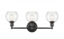 Innovations Lighting 341-3W-BK-G122-6 - Concord - 3 Light - 24 inch - Matte Black - Bath Vanity Light