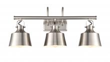 Innovations Lighting 370-3W-SN-M-LED - Provin - 3 Light - 28 inch - Brushed Satin Nickel - Bath Vanity Light