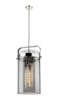  413-4SL-PN-G413-4S-12SM - Pilaster - 4 Light - 12 inch - Polished Nickel - Pendant