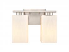 Innovations Lighting 419-2W-SN-W-LED - Juneau - 2 Light - 11 inch - Satin Nickel - Bath Vanity Light