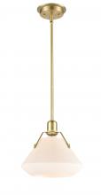  422-1S-SB-G4221-10 - Luna - 1 Light - 11 inch - Satin Brass - Mini Pendant