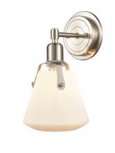 Innovations Lighting 422-1W-SN-7W-LED - Luna - 1 Light - 7 inch - Satin Nickel - Bath Vanity Light