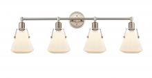  422-4W-SN-7W - Luna - 4 Light - 40 inch - Satin Nickel - Bath Vanity Light