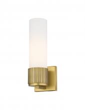 Innovations Lighting 428-1W-BB-G428-12WH - Bolivar - 1 Light - 5 inch - Brushed Brass - Sconce