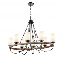 Innovations Lighting 442-8CR-BK-G4421 - Paladin - 8 Light - 39 inch - Matte Black - Chain Hung - Chandelier