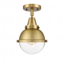 Innovations Lighting 447-1C-BB-HFS-62-BB - Hampden - 1 Light - 7 inch - Brushed Brass - Flush Mount