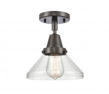  447-1C-OB-G4474 - Caden - 1 Light - 8 inch - Oil Rubbed Bronze - Flush Mount