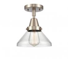  447-1C-SN-G4472 - Caden - 1 Light - 8 inch - Brushed Satin Nickel - Flush Mount