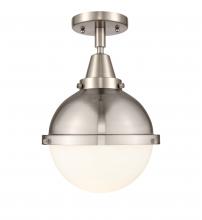 Innovations Lighting 447-1C-SN-HFS-81-SN - Hampden - 1 Light - 9 inch - Brushed Satin Nickel - Flush Mount