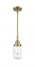  447-1S-AB-G312 - Dover - 1 Light - 5 inch - Antique Brass - Mini Pendant