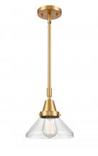  447-1S-SG-G4474 - Caden - 1 Light - 8 inch - Satin Gold - Mini Pendant