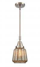 Innovations Lighting 447-1S-SN-G146 - Chatham - 1 Light - 7 inch - Brushed Satin Nickel - Mini Pendant