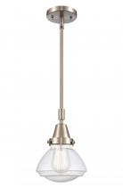 Innovations Lighting 447-1S-SN-G324-LED - Olean - 1 Light - 7 inch - Brushed Satin Nickel - Mini Pendant