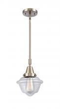 Innovations Lighting 447-1S-SN-G532-LED - Oxford - 1 Light - 8 inch - Brushed Satin Nickel - Mini Pendant