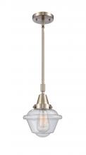 Innovations Lighting 447-1S-SN-G534-LED - Oxford - 1 Light - 8 inch - Brushed Satin Nickel - Mini Pendant