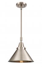 Innovations Lighting 447-1S-SN-M10-SN-LED - Briarcliff - 1 Light - 10 inch - Brushed Satin Nickel - Mini Pendant