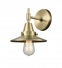 Innovations Lighting 447-1W-AB-M4-AB - Railroad - 1 Light - 8 inch - Antique Brass - Sconce