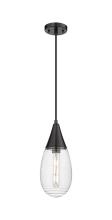  450-1P-BK-G450-6SCL - Malone - 1 Light - 6 inch - Matte Black - Pendant