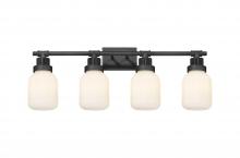 Innovations Lighting 472-4W-WZ-G472-6WH - Somers - 4 Light - 33 inch - Weathered Zinc - Bath Vanity Light