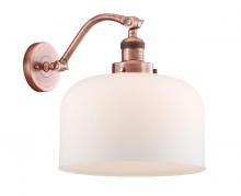 Innovations Lighting 515-1W-AC-G71-L - Bell - 1 Light - 12 inch - Antique Copper - Sconce