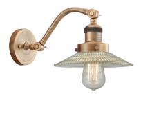  515-1W-BB-G2 - Halophane - 1 Light - 9 inch - Brushed Brass - Sconce