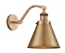 Innovations Lighting 515-1W-BB-M13-BB-LED - Appalachian - 1 Light - 8 inch - Brushed Brass - Sconce