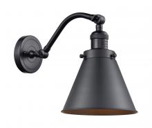  515-1W-BK-M13-BK - Appalachian - 1 Light - 8 inch - Matte Black - Sconce