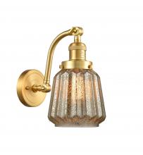 Innovations Lighting 515-1W-SG-G146 - Chatham - 1 Light - 7 inch - Satin Gold - Sconce